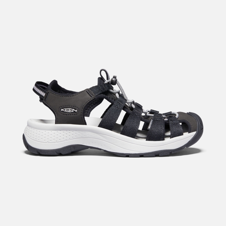 Keen Astoria West Sandals - Women's Black Grey Sandals